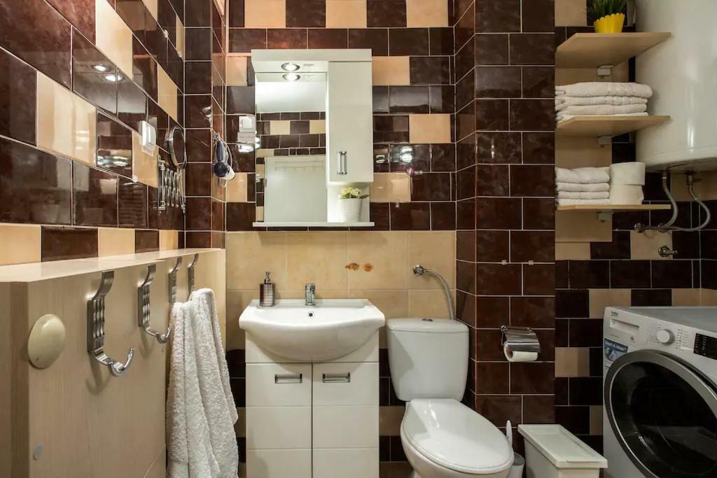 Belgrade Sky Apartment Belgrado Exterior foto